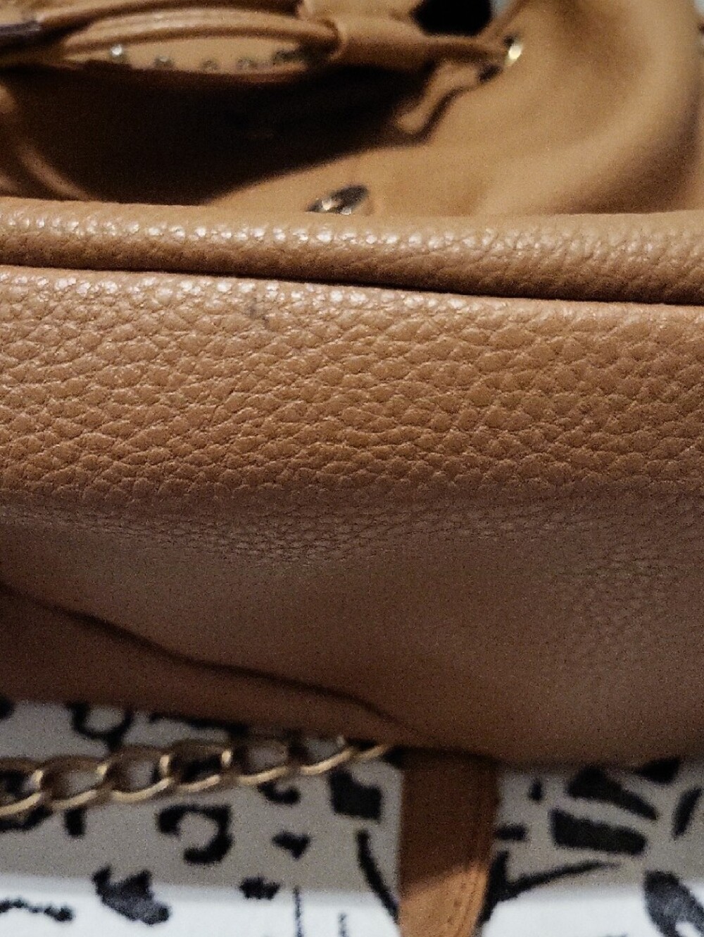 GUESS Tan Studded Drawstring Backpack - Picture 8 of 8